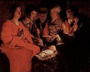 Nativity, Louvre Georges de La Tour